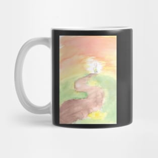 Asriel Dreemurr Through The Barrier Watercolor Art Print Mug